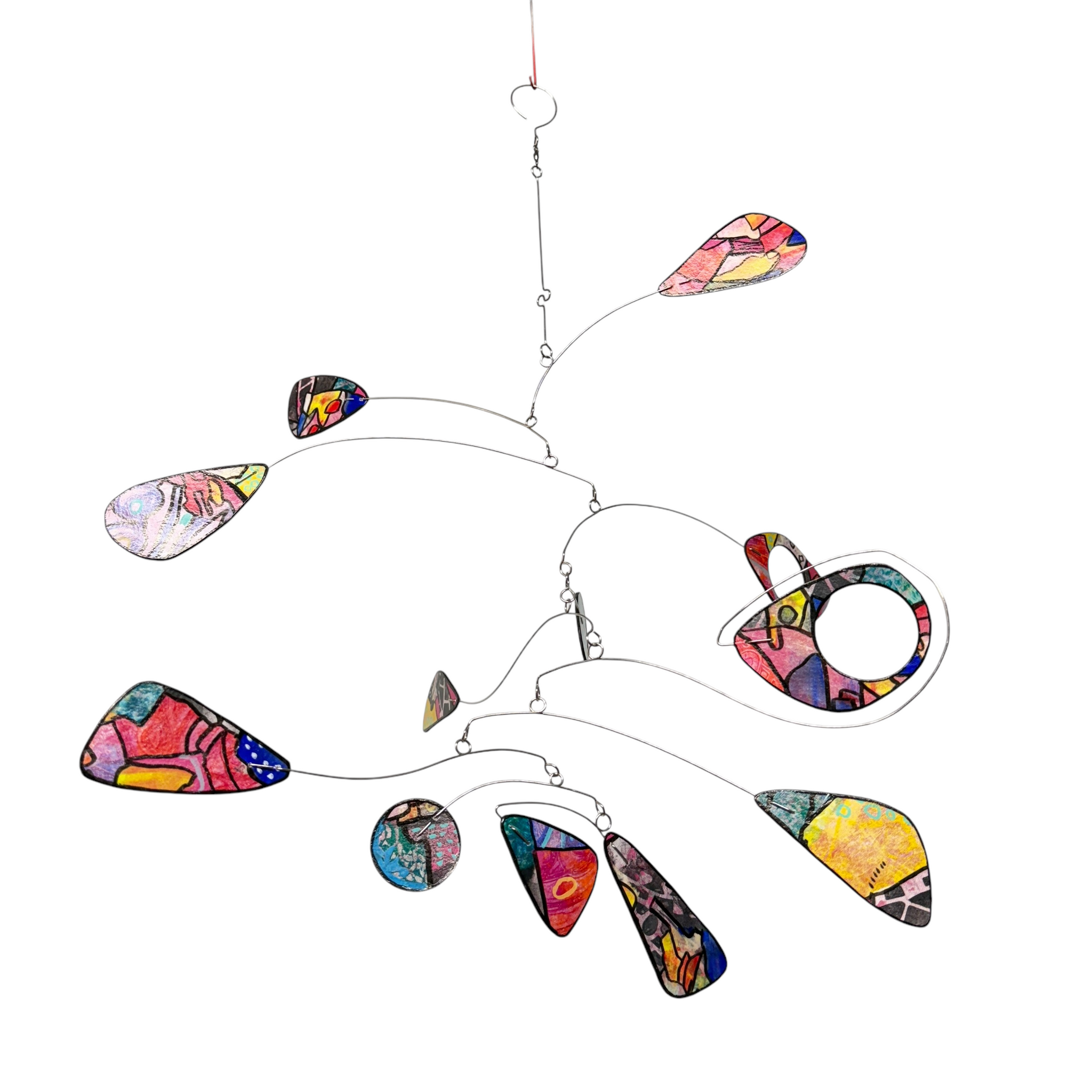 モビール Sixty hanging kinetic mobile Handmade interior mobiles shop