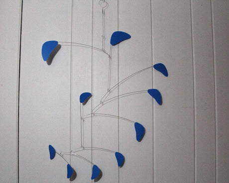 modern mobile large blue