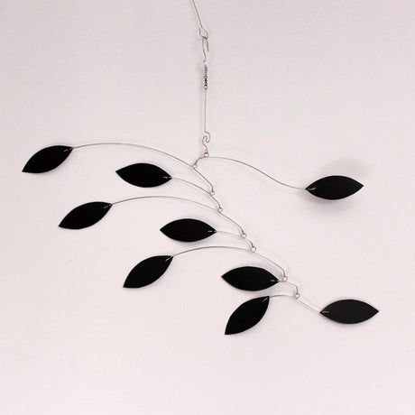 Mobile Nursery Decor in Black Vine