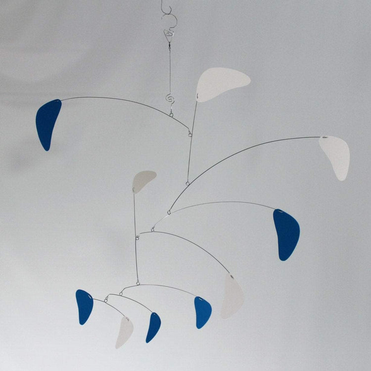 large Mobile for the Adult in Blue and White