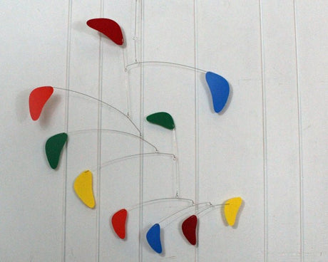hanging mobile rainbow large